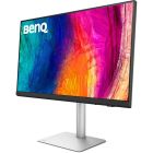 TFT 32" BenQ PD3226G, IPS, 4K, 144Hz, HDMI, DP, USB-C, HAS, Pivot, кол., біло-сріблястий (9H.LMVLA.TBE)