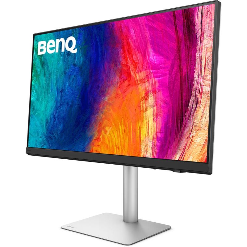 TFT 32" BenQ PD3226G, IPS, 4K, 144Hz, HDMI, DP, USB-C, HAS, Pivot, кол., біло-сріблястий (9H.LMVLA.TBE)