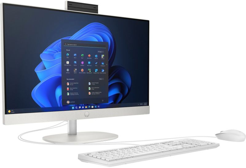 Моноблок 23.8'' HP ProOne 240 G10 i7-1355U/16Gb/SSD512Gb/K&M/Cam/WiFi/W11P/Shell White/2y.w (B70T6AT)