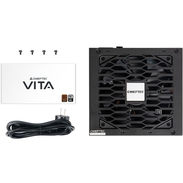 БЖ 650W Chieftec VITA BPX-650-S 120mm, 80+ Bronze, Retail (BPX-650-S)