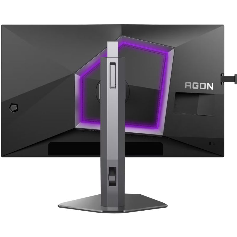 TFT 24.1" AOC AG246FK6, Ultra-Fast TN eSports, 610Hz, 2xHDMI, DP, USB-hub, HAS, Pivot, чорно-сірий (AG246FK6)