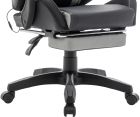 Крісло ігрове AGN 3 клас,120 кг, 100мм, RGB підсвітка, чорно-сіре (AGN09-25)