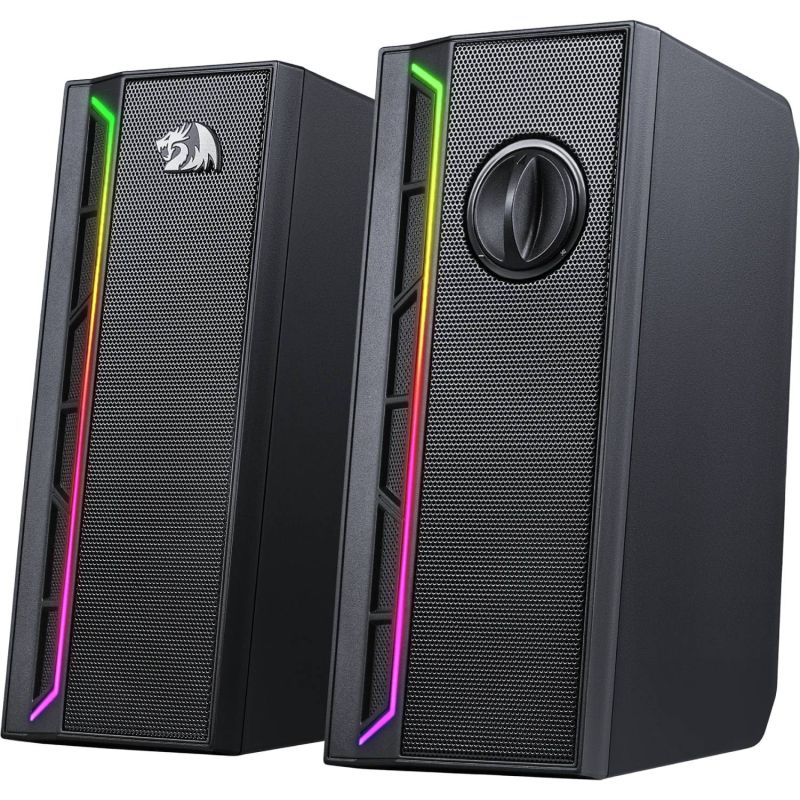 Акустична система 2.0 Redragon Calliope RGB, USB+3.5мм (71791)