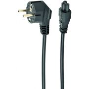 Кабель живлення 220В 0.5м, 3*0.75мм, CEE7/7-C5 Schuko Cablexpert VDE (PC-186-ML12-0.5M)