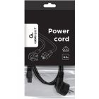 Кабель живлення 220В 0.5м, 3*0.75мм, CEE7/7-C5 Schuko Cablexpert VDE (PC-186-ML12-0.5M)