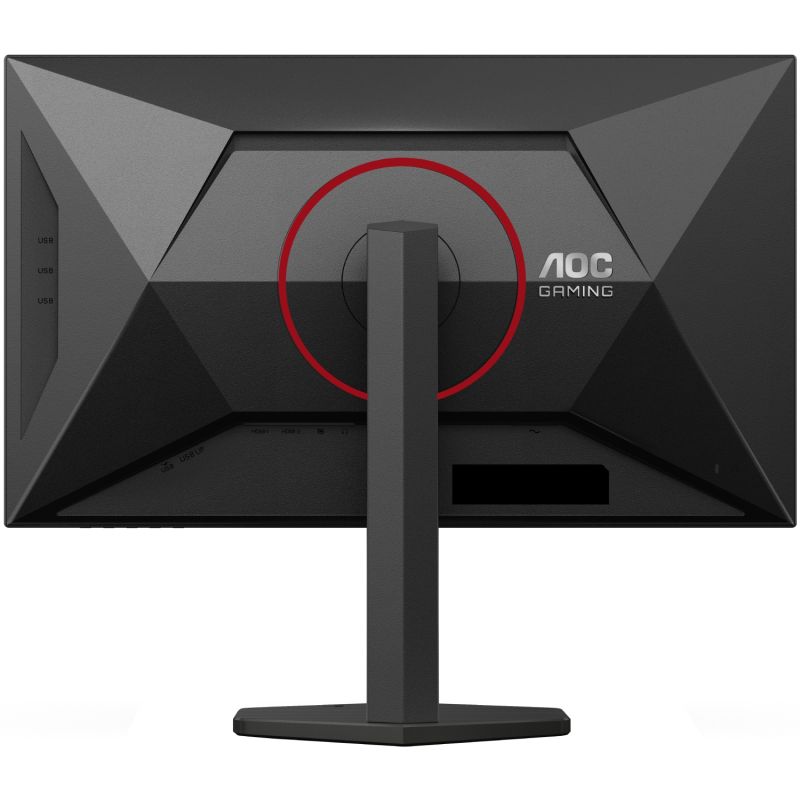 TFT 27" AOC Q27G4SRU, QHD, Fast IPS, 320Hz,1ms, 2xHDMI, DP, USB-хаб, HAS, чорно-червоний (Q27G4SRU)