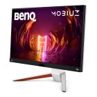 TFT 27" BenQ EX2710U, 4K UHD, IPS, 144Hz, 1 мс, 2хHDMI, DP, USB-hub, HAS, колонки, білий (9H.LKTLA.TBE)