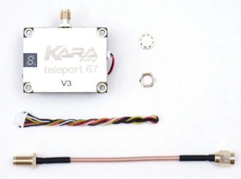 Відеопередавач (VTX) KaraFPV Teleport67 4W 6.1-7.2G V3 упаковка 250 шт. (TX6704BV3)