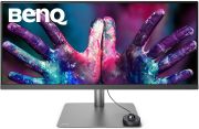 TFT 34" BenQ PD3420Q, IPS, WQHD, 2 x HDMI, DP, USB-C, USB-hub, HAS, колонки, темно-сірий (9H.LJHLB.QPE)