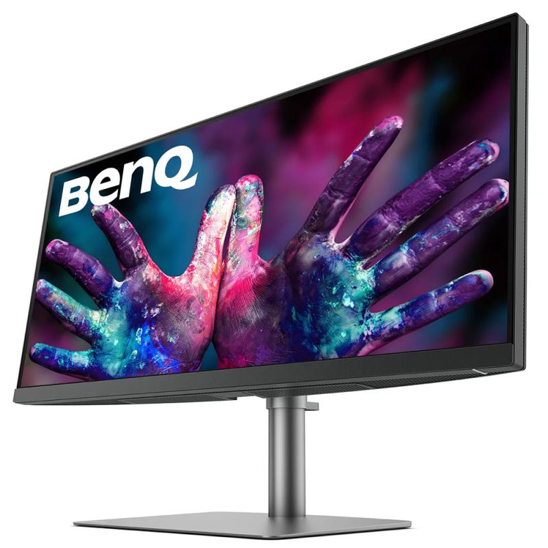 TFT 34" BenQ PD3420Q, IPS, WQHD, 2 x HDMI, DP, USB-C, USB-hub, HAS, колонки, темно-сірий (9H.LJHLB.QPE)