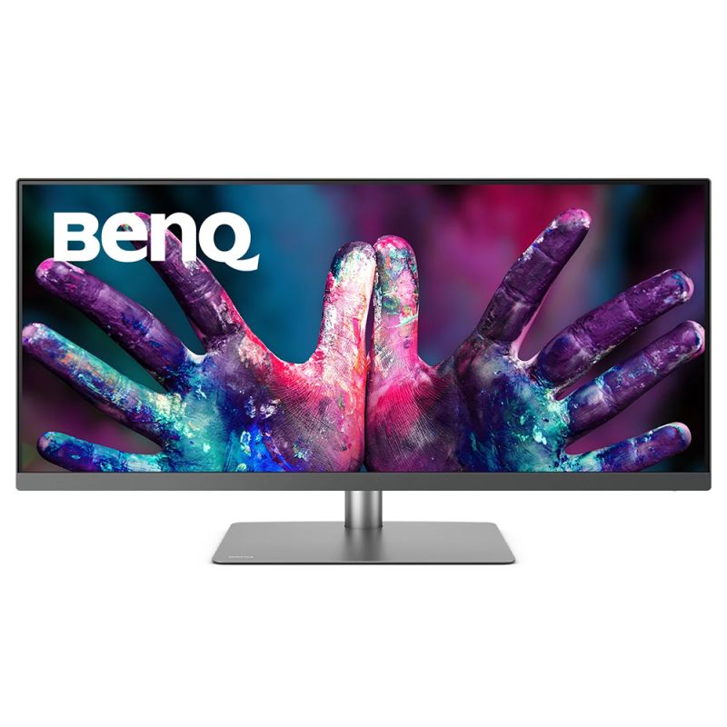 TFT 34" BenQ PD3420Q, IPS, WQHD, 2 x HDMI, DP, USB-C, USB-hub, HAS, колонки, темно-сірий (9H.LJHLB.QPE)