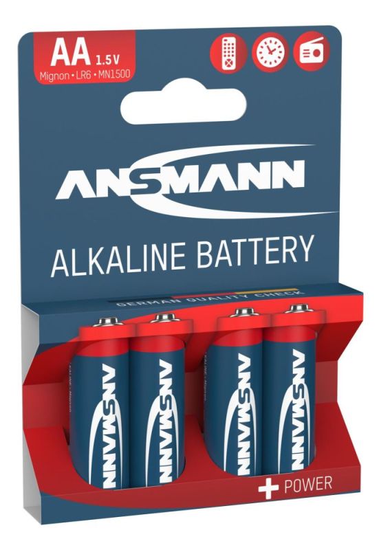 Батарейка Ansmann AA/LR06 BL 4шт (5015563)