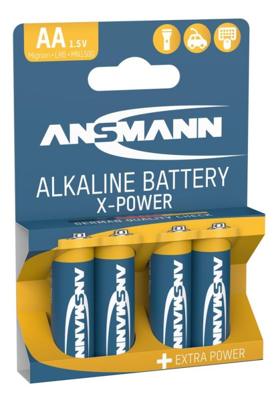 Батарейка Ansmann X-Power AA/LR06 BL 4шт (5015663)