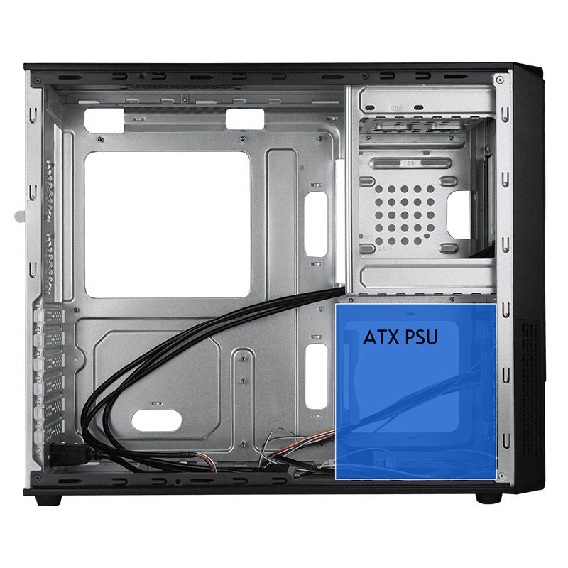 Корпус Chieftec UNI UC-03B-OP, без БЖ, ATX, Black (UC-03B-OP)
