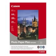 Фотобумага CANON (SG-201) Photo Paper Plus полуглянцевая 260г/м2 А4 20л (1686B021)