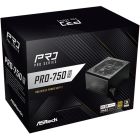 БЖ 750W ASRock PRO PRO-750G 120mm, 80+ Gold, Retail (PRO-750G)
