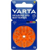 Батарейка Varta 13 PR48 BL 6 шт. (для слухових апаратів) (5106)