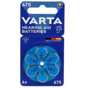 Батарейка Varta 675 PR44 BL 6 шт. (для слухових апаратів) (5111)