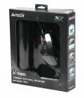 Миша A4Tech X-710BK Black USB + килимок A4Tech X7-200MP (X-7120)