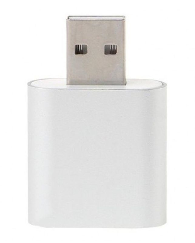 Звукова карта USB AUX jack, 2*TRS (Mic + Ear) Virtual 7.1 Channel, chip CZH-H077 (B00810)