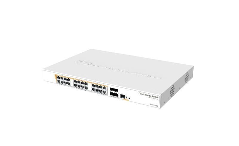 Коммутатор MikroTik  (CRS328-24P-4S+RM)