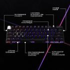 Клавиатура беспроводная Logitech G PRO X 60 TKL GX Optical Tactile Black (920-011911)