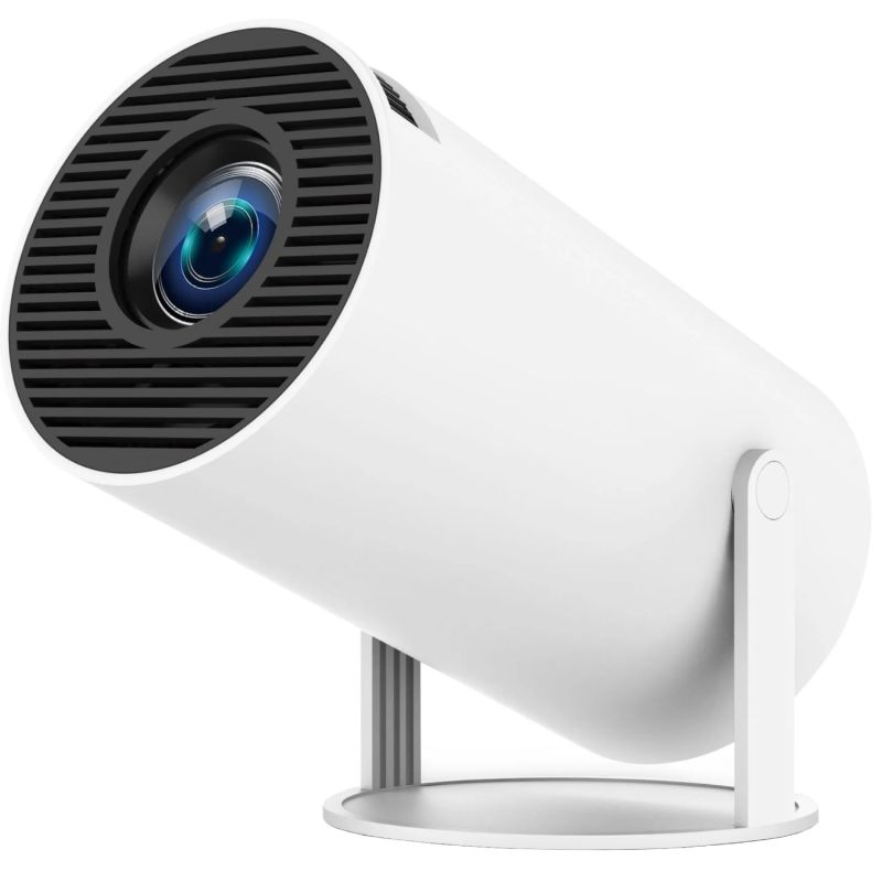Проєктор AGN HY300A LED projector HD 100AL 16:9 RK3326 1G/8G Android 9 HDMI WiFi BT білий (AGN-HY300A)