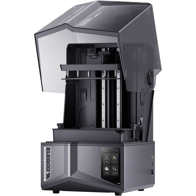 Принтер 3D ELEGOO Saturn 4 Ultra 12K(LCD ±0.1 mm Chitubox MSLA 218.88x122.88x220 mm WiFi USB сірий) (50.101.036300)