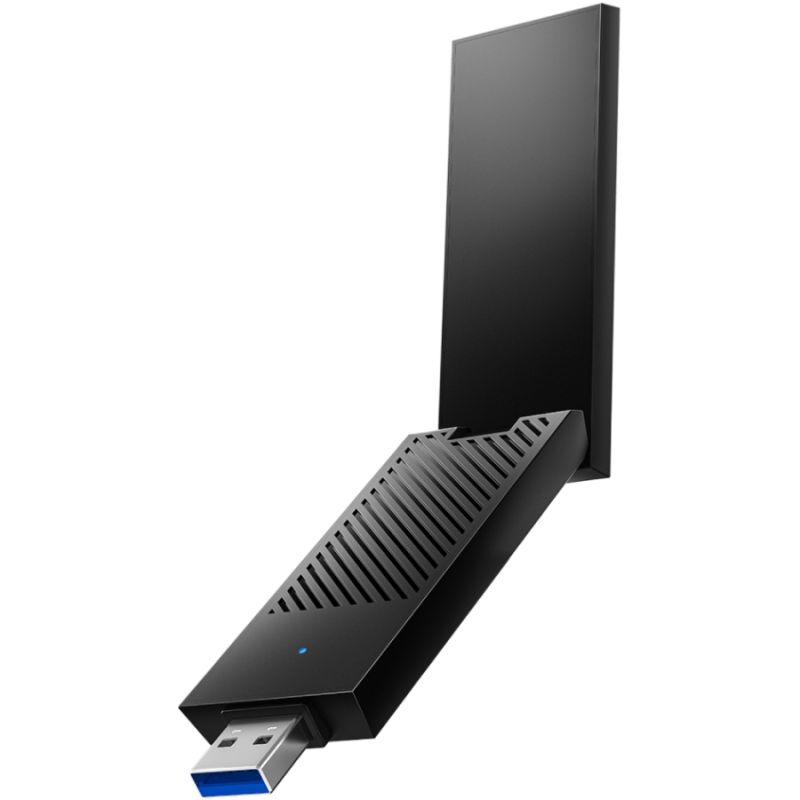 Адаптер WiFi Cudy WU5400, AX5400 Tri-Band Wi-Fi 6 / 6E USB 3.0 Adapter, 802.11ax/ac/a/b/g/n, 2402Mbp (WU5400)