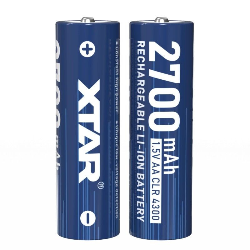 Аккумулятор XTAR AA/HR06 Li-ion 2700mAh 4 шт. (5202)