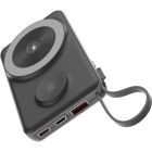 УМБ Choetech Magnetic Wireless 10000mAh 22.5W,PD,QC3.0 USB-A,2xUSB-C AppleWatchcharg,build in type-C (B695-BK)