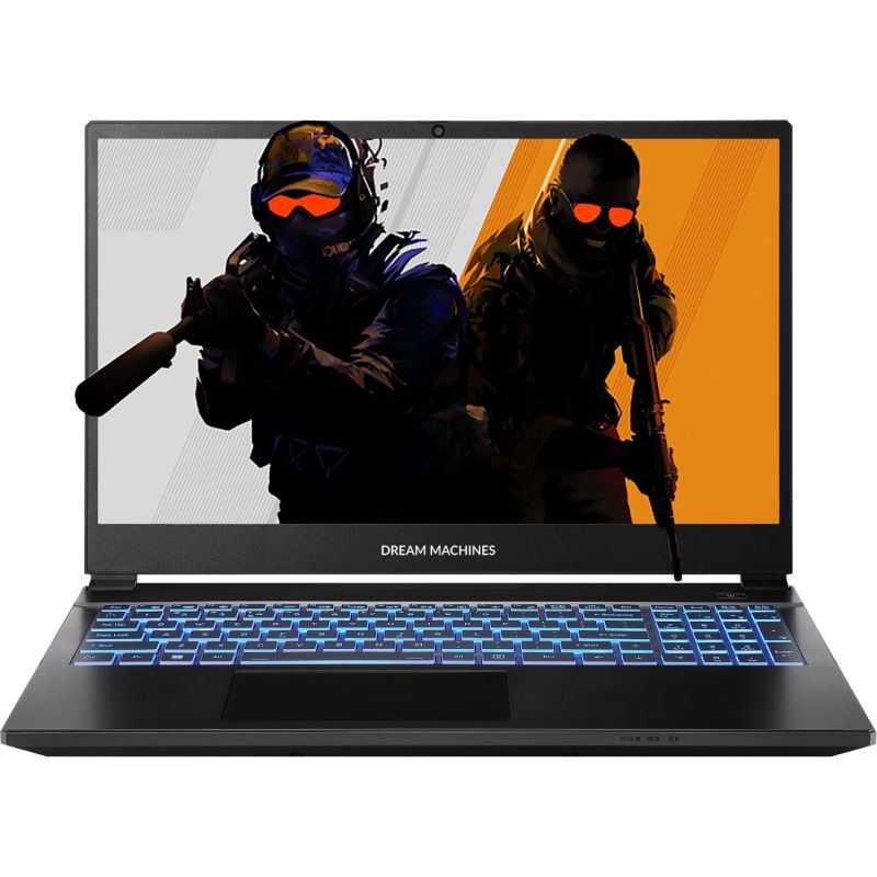 Dream Machines 15.6” FHD 144Hz/Ryzen 7 H255/32 GB/SSD 1TB/RTX5050/GLAN/DOS (RT5050-15UA29)