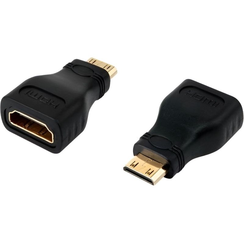 Переходник Atcom HDMI - mini-HDMI (F/M), Black (AT (5285)