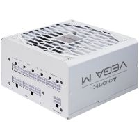 БЖ 1000W Chieftec VEGA M PPG-1000-CW ATX 3.1 135mm, 80+ Gold, Fully modular, WHITE, Retail (PPG-1000-CW)