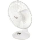 Вентилятор AdlerAD 7302 white настільний/ 45Вт/ D=23см/ автоповорот/ білий (AD7302)