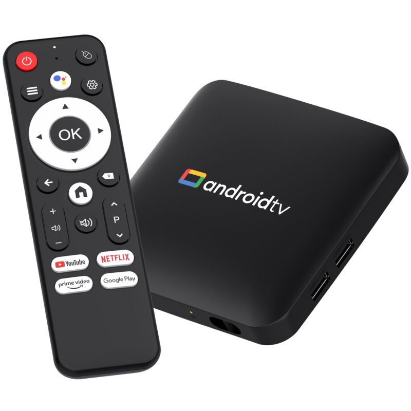 TV Медіаплеєр H96 MAX S905L3 2/16Gb/ Amlogic S905L3/ Android 14/ WiFi 2.4G+5G/LAN:100M (S905L3_2GB/16GB)