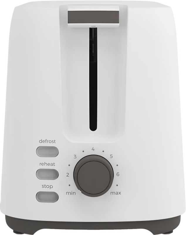 Тостер AIWA ABT-700 ASATAN 750Вт/ 2 відділення/мех. управління/розморожування/підігрів булочок/білий (ABT700)