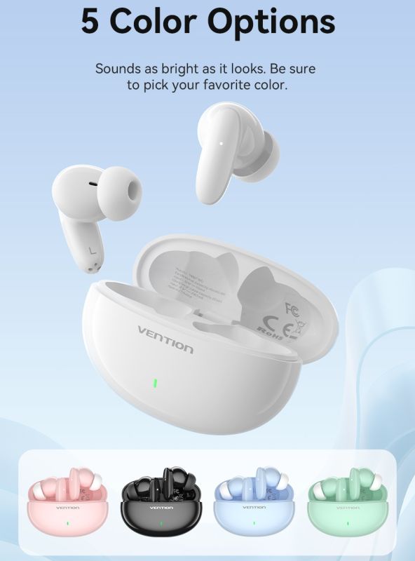 Навушники TWS Vention Elf Earbuds E01 Blue (NBFS0)