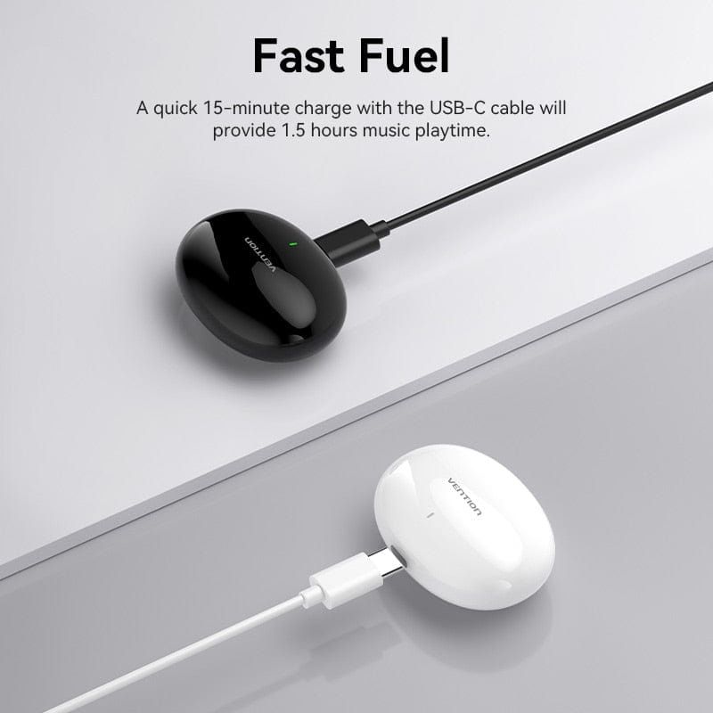 Навушники TWS Vention Elf Earbuds E01 Blue (NBFS0)
