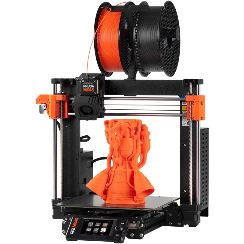 Принтер 3D Prusa MK4S Bundle (FDM 1.75mm 250x210x220mm USB корпус чорний) (PR-2296)
