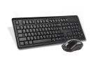 Комплект (клавиатура, мышь) беспроводной A4Tech Black (4200N (GR-92+G3-200N))