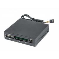 Картридер Gembird 3.5" Black (FDI2-ALLIN1-02-B)