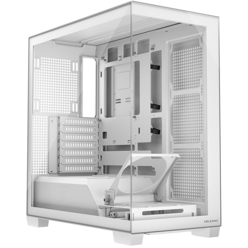 Корпус Modecom VOLCANO STELLAR MIDI w/o fans WHITE без БЖ ATX (AT-STELLAR-NF-0000-20)