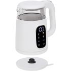 Електрочайник Adler AD 1305 white silver 1850-2200Вт/ 1.7л/ скло/ встановлення температури/ (AD1305WS)