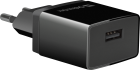 Зарядний пристрій 1xUSB 11W 2.1А + кабель micro-USB UPC-11 чорний Defender (83556)