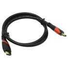Кабель VCOM, HDMI-HDMI, v1.4, 1м, черный (CG525-R-1.0)