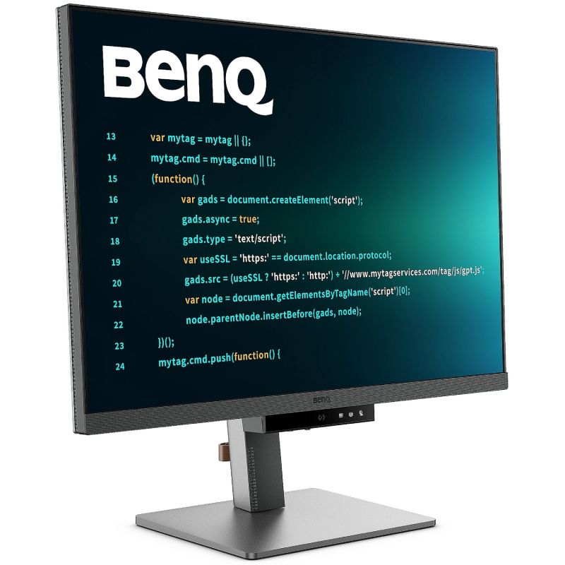 TFT 28.2" BenQ RD280U, IPS, 3840x2560, 3:2, USB-C, HDMI, DP, HAS, Pivot, колонки, металік-сірий (9H.LM1LJ.TBE)
