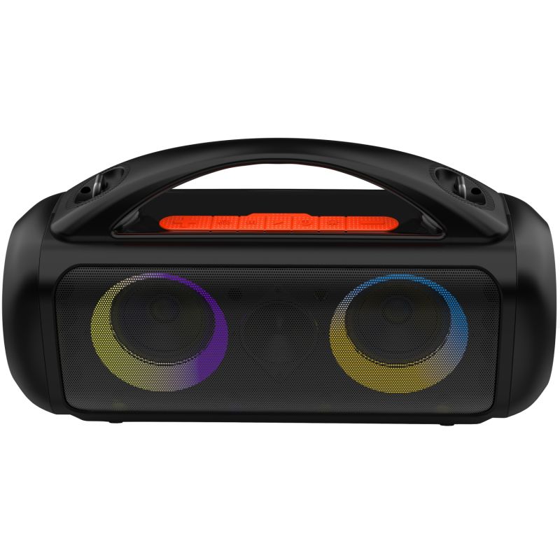 Акустична система 1.0 Media-Tech 60W, Bluetooth/AUX/microSD/MP3/USB/TWS/КАРАОКЕ/RGB,чорна (MT3184)