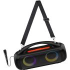 Акустична система 1.0 Media-Tech 60W, Bluetooth/AUX/microSD/MP3/USB/TWS/КАРАОКЕ/RGB,чорна (MT3184)