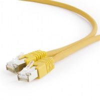 Патч-корд S/FTP Cablexpert литой, 50u штекер с защелкой, 1м, желтый (PP6A-LSZHCU-Y-1M)